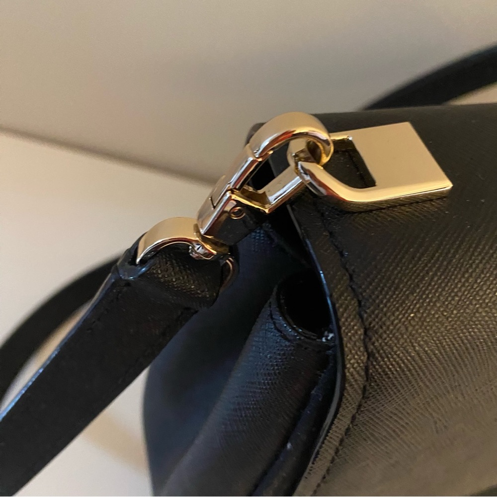 Kate Spade Black White Plaid Bag - Picture 5 of 7